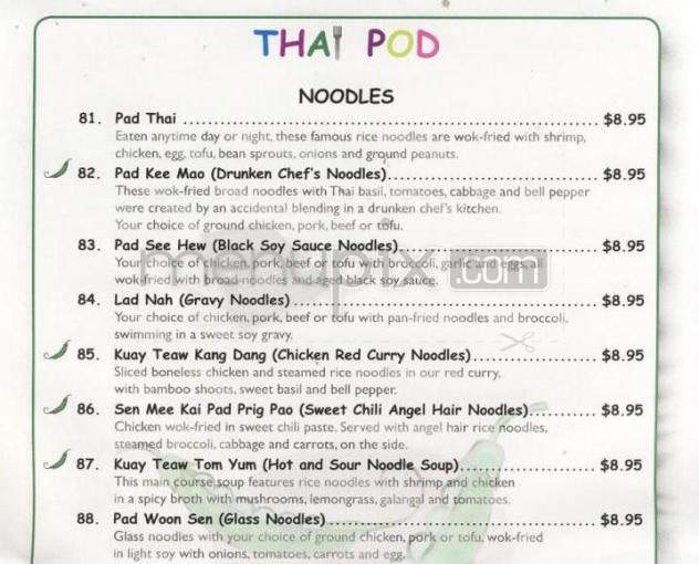 /907139/Thai-Pod-Restaurant-Portland-OR - Portland, OR