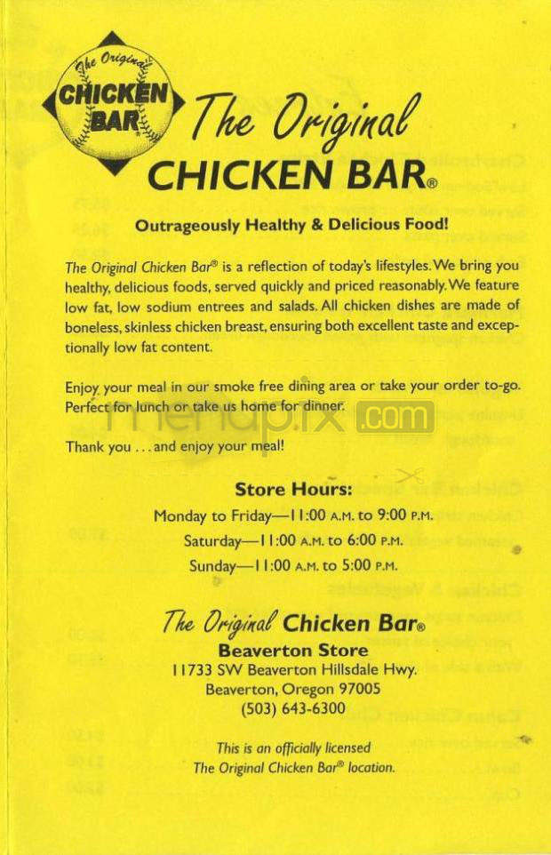 /908161/The-Original-Chicken-Bar-Beaverton-OR - Beaverton, OR