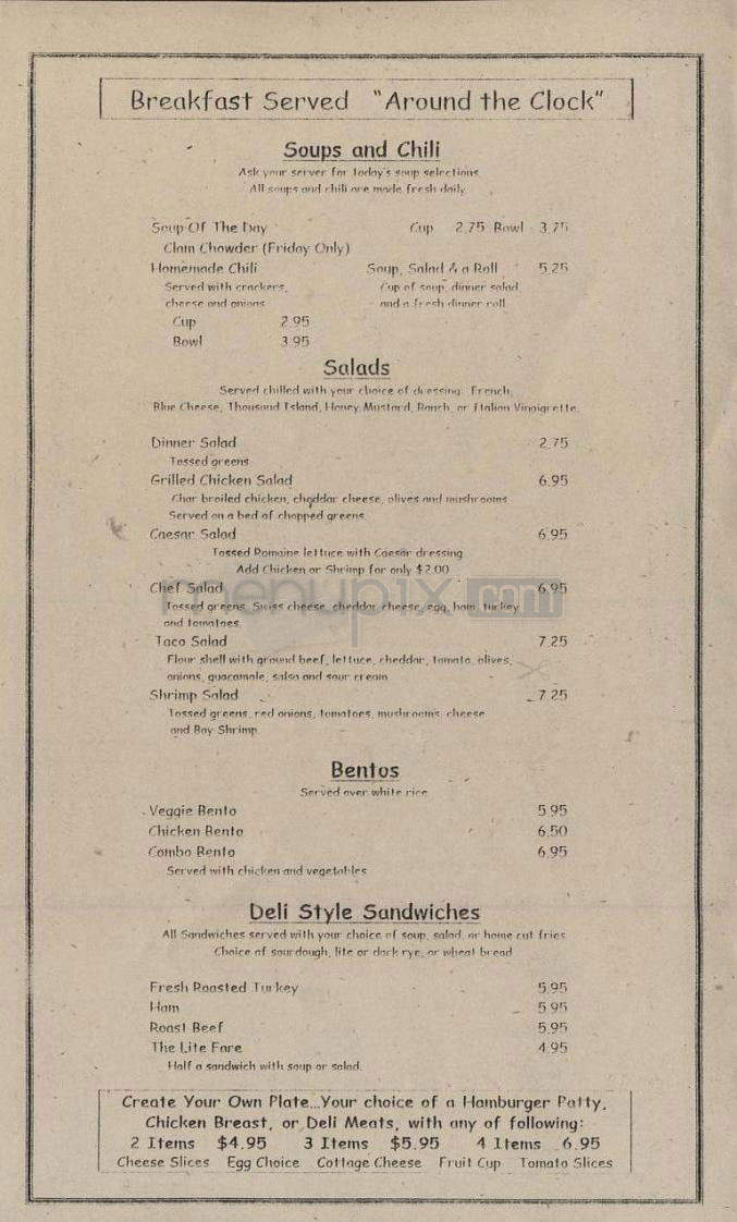 Tik Tok Restaurant & Bar - Portland, OR menu_pic
