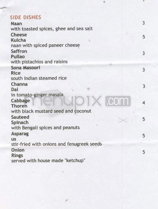 Vindalho - Portland, OR menu_pic
