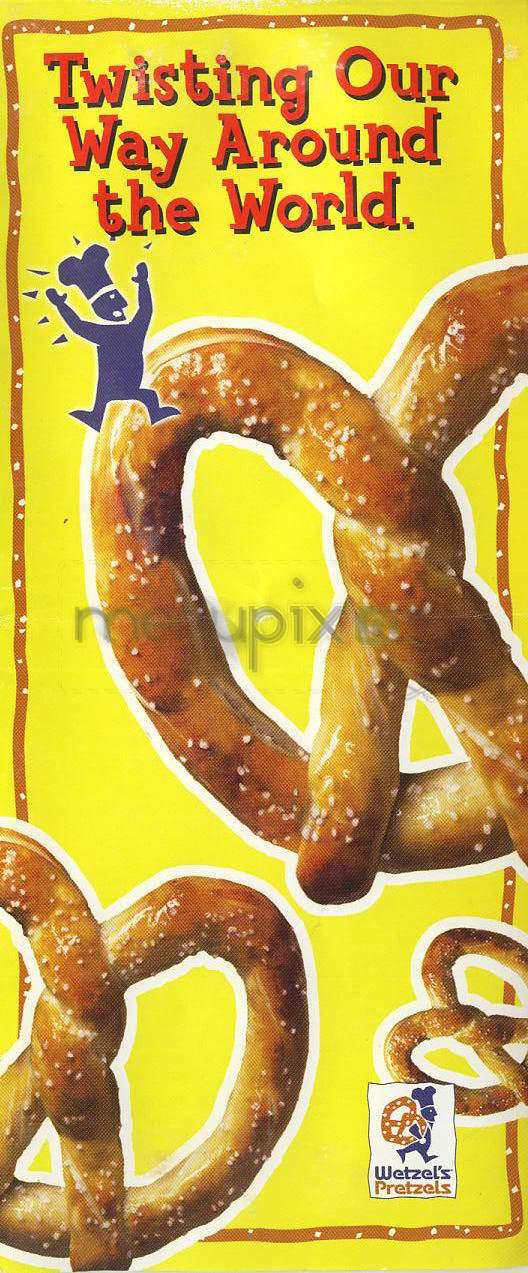 Wetzel's Pretzels - Waldorf, MD menu_pic