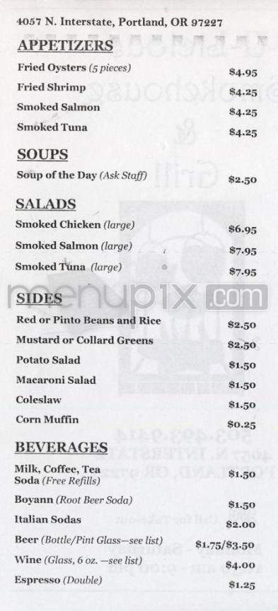 U-licious Smokehouse & Grill - Portland, OR menu_pic