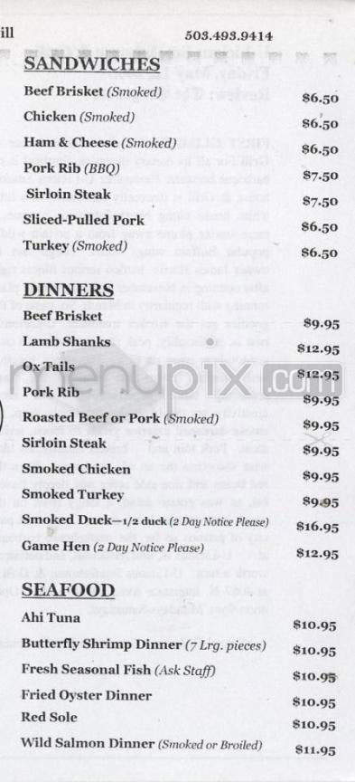 U-licious Smokehouse & Grill - Portland, OR menu_pic