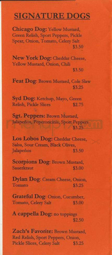 Zach's Shack - Portland, OR menu_pic