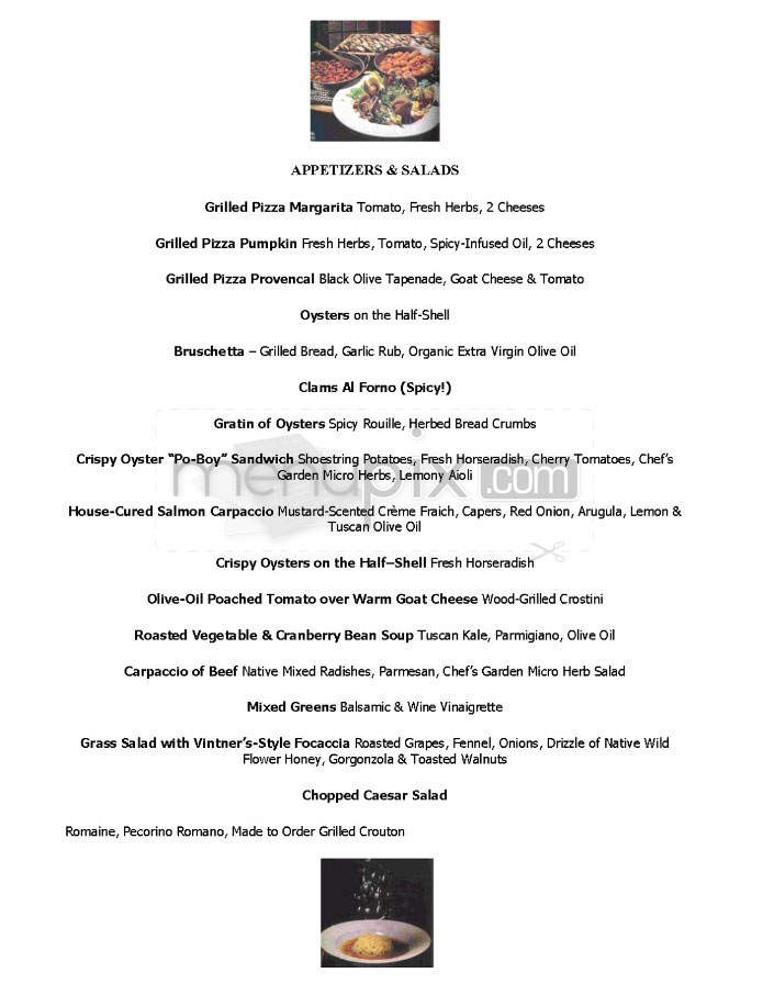 Alforno Restaurant - Providence, RI menu_pic