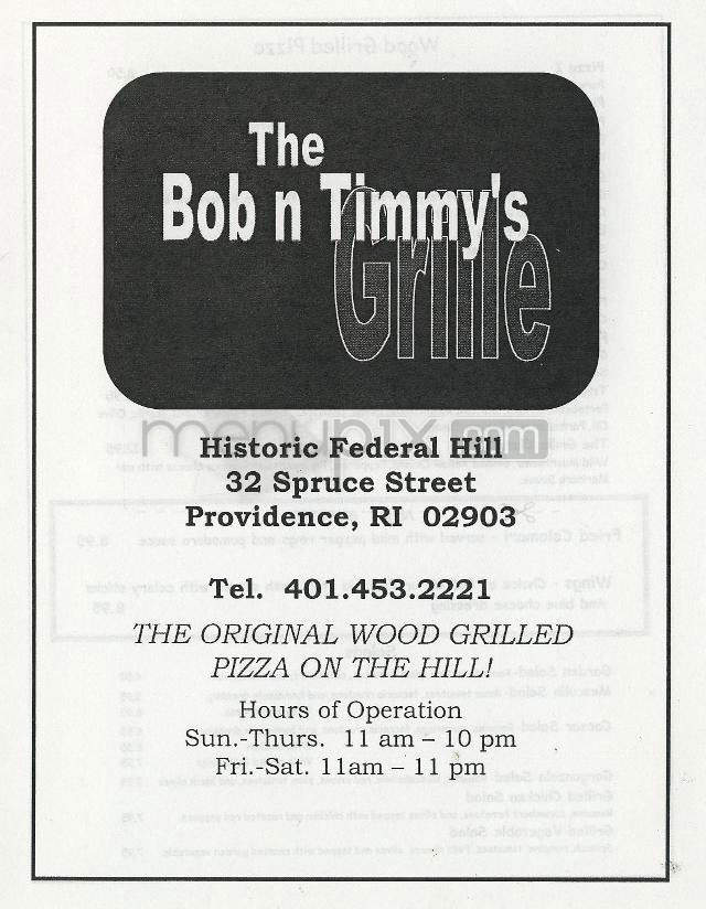 /670109/Bob-and-Timmys-Grilled-Pizzas-Providence-RI - Providence, RI