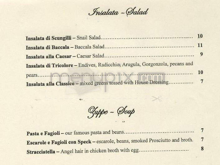 Camille's - Providence, RI menu_pic