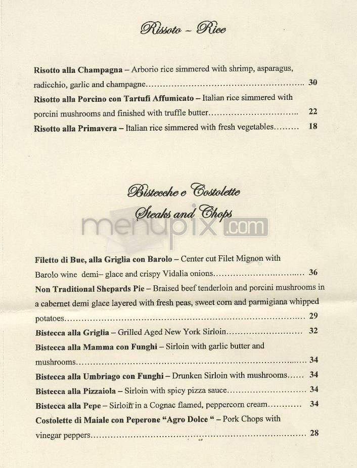 Camille's - Providence, RI menu_pic