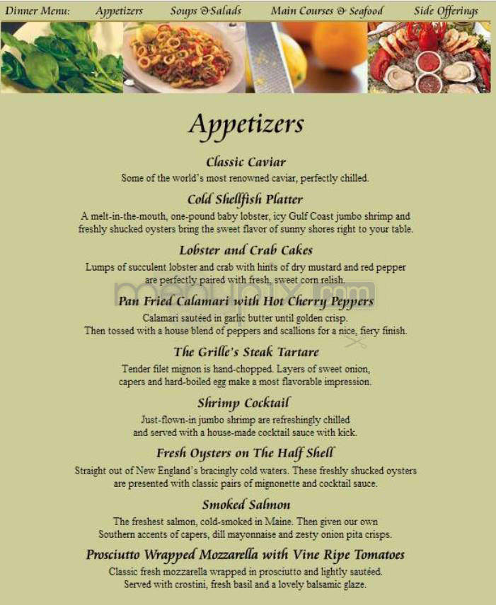 Capital Grille - Providence, RI menu_pic