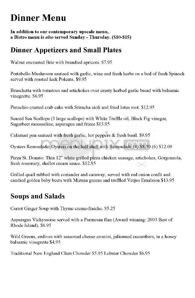 Cav - Providence, RI menu_pic