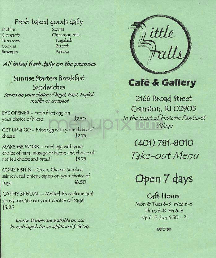 /670196/Little-Falls-Cafe-and-Gallery-Cranston-RI - Cranston, RI