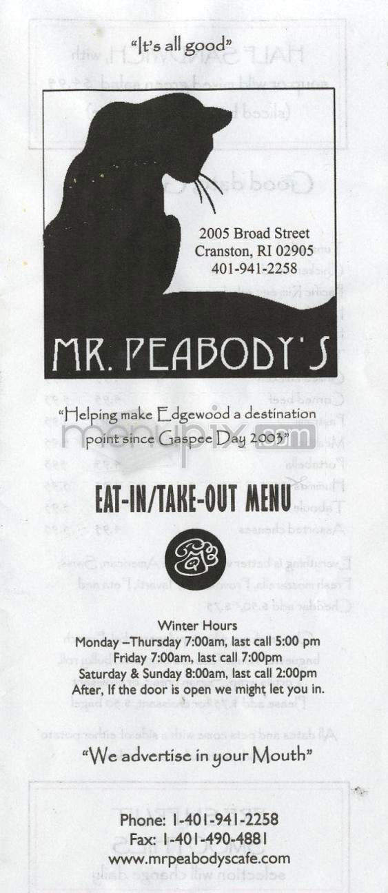 /670086/Mister-Peabody-Cranston-RI - Cranston, RI