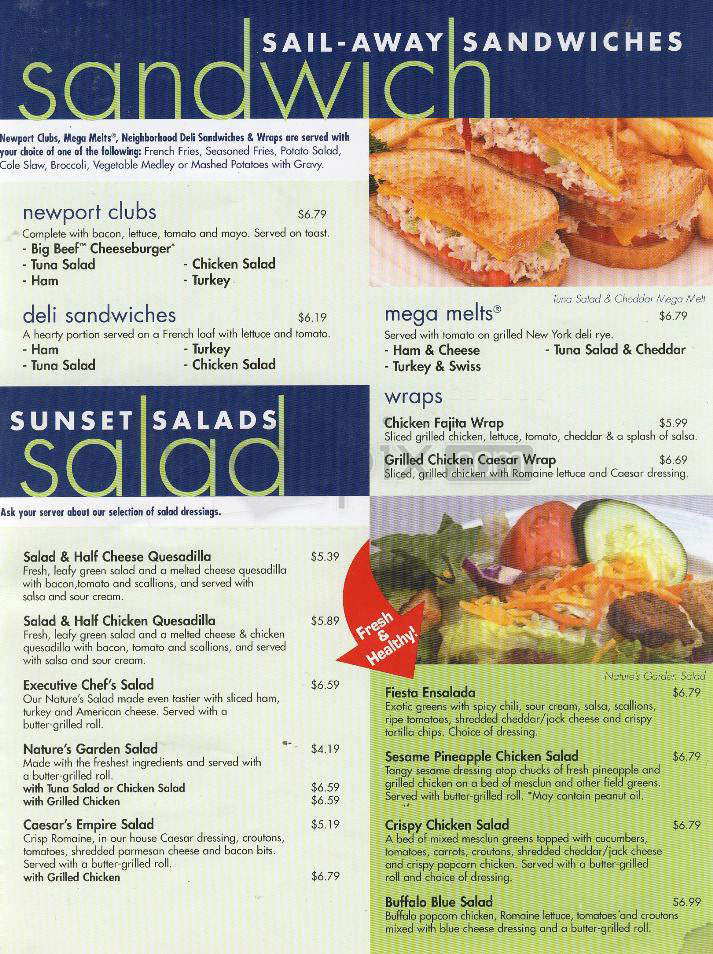 Newport Creamery - Worcester, MA menu_pic