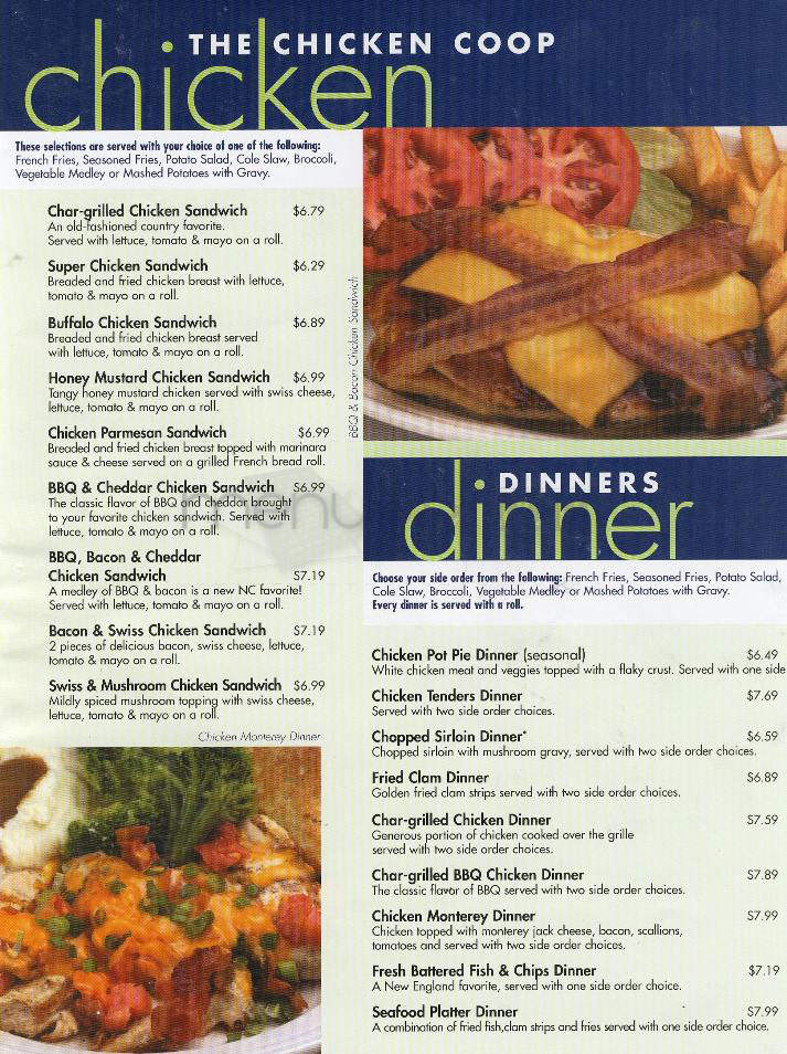 Newport Creamery - Worcester, MA menu_pic