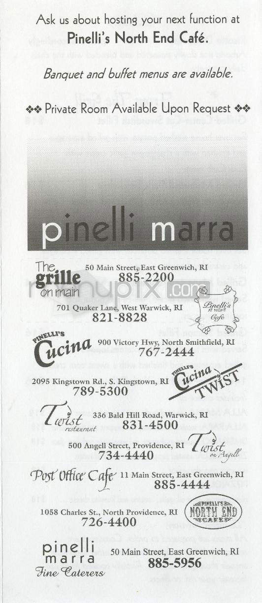 /670081/Pinellis-North-End-Cafe-North-Providence-RI - North Providence, RI