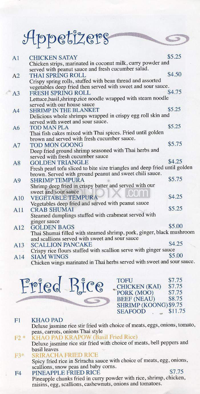 Rim Nahm - Cranston, RI menu_pic