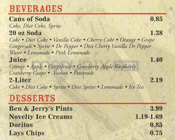 Ronzio Pizza & Subs - Providence, RI menu_pic