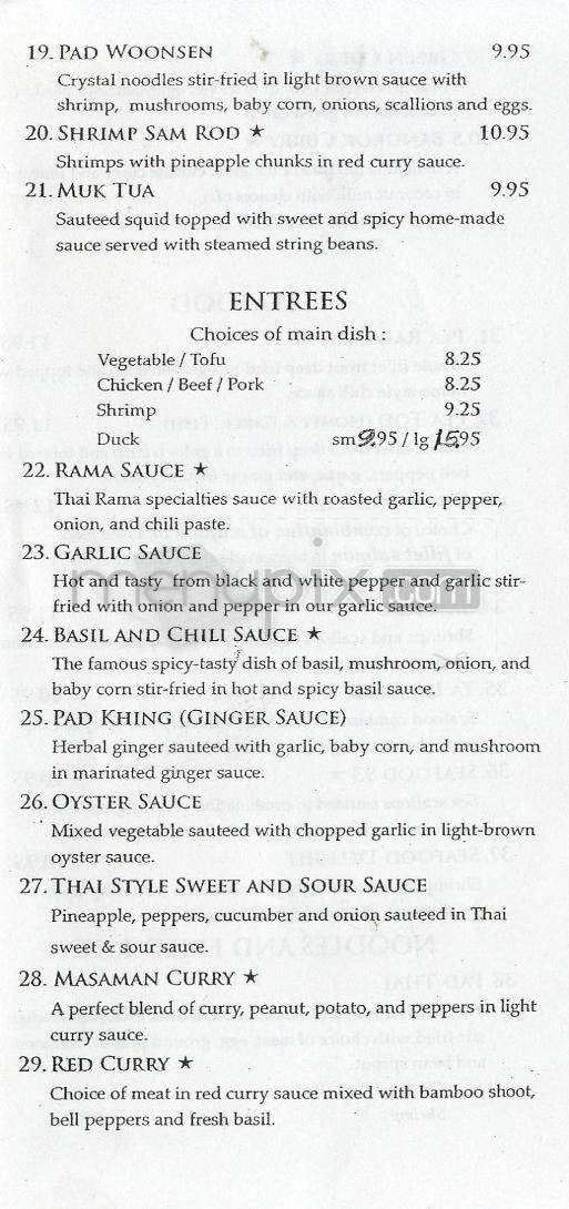 Sawaddee Thai Restaurant - Providence, RI menu_pic
