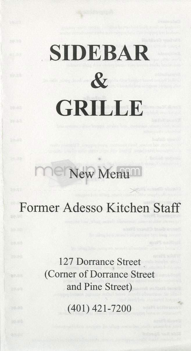 /670127/Sidebar-and-Grill-Providence-RI - Providence, RI