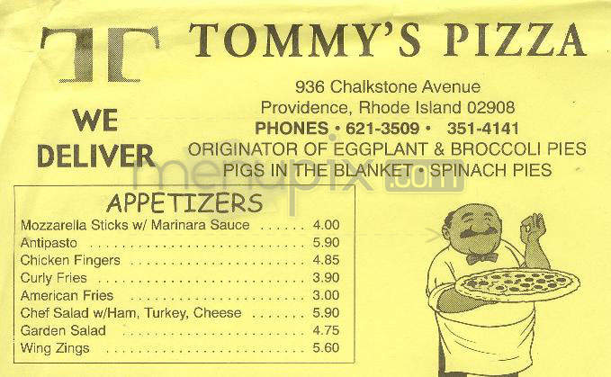 /670213/Tommys-Pizzeria-Providence-RI - Providence, RI