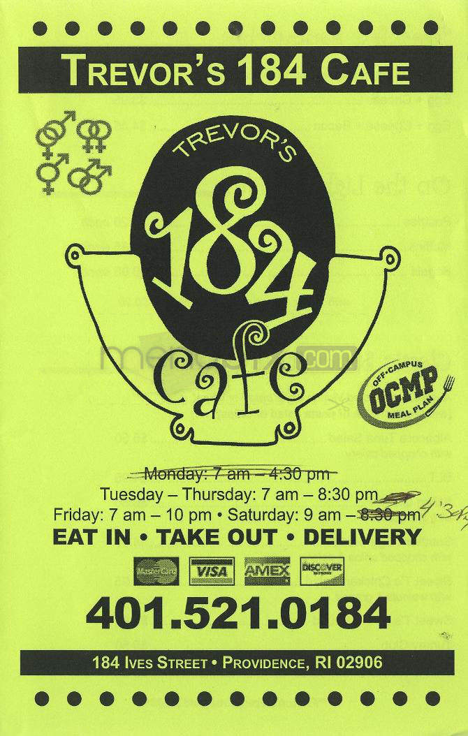 /670128/Trevors-184-Cafe-Providence-RI - Providence, RI