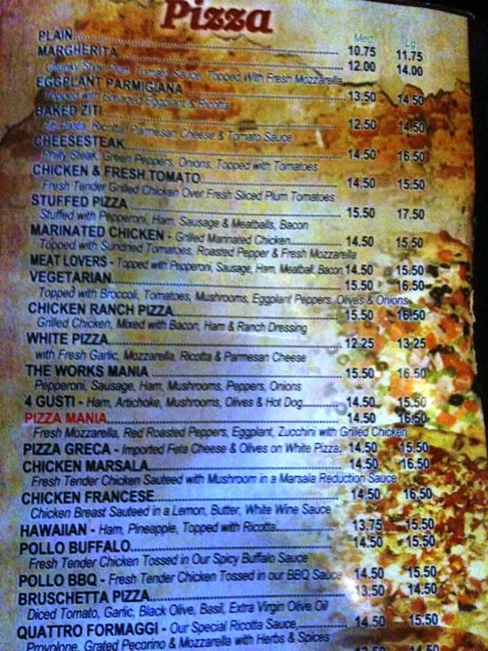 Pizza Mania - Kissimmee, FL menu_pic