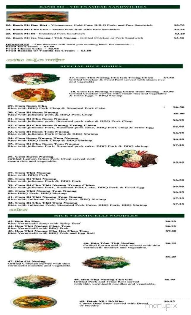 Pho Zone - Perth Amboy, NJ menu_pic