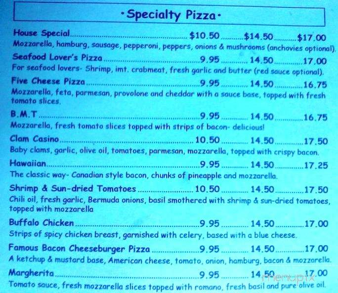 Portland Pizza House - Portland, CT menu_pic