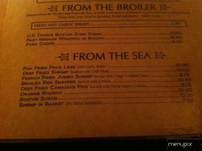 Polinori's Palm Garden Inn - Alliance, OH menu_pic