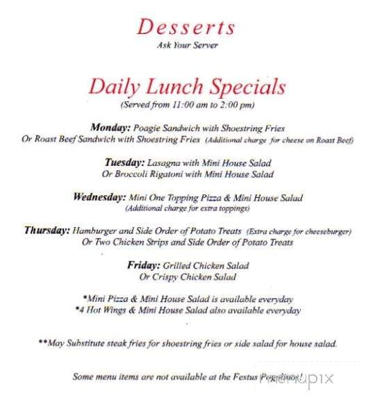 Pogolinos Desoto - De Soto, MO menu_pic