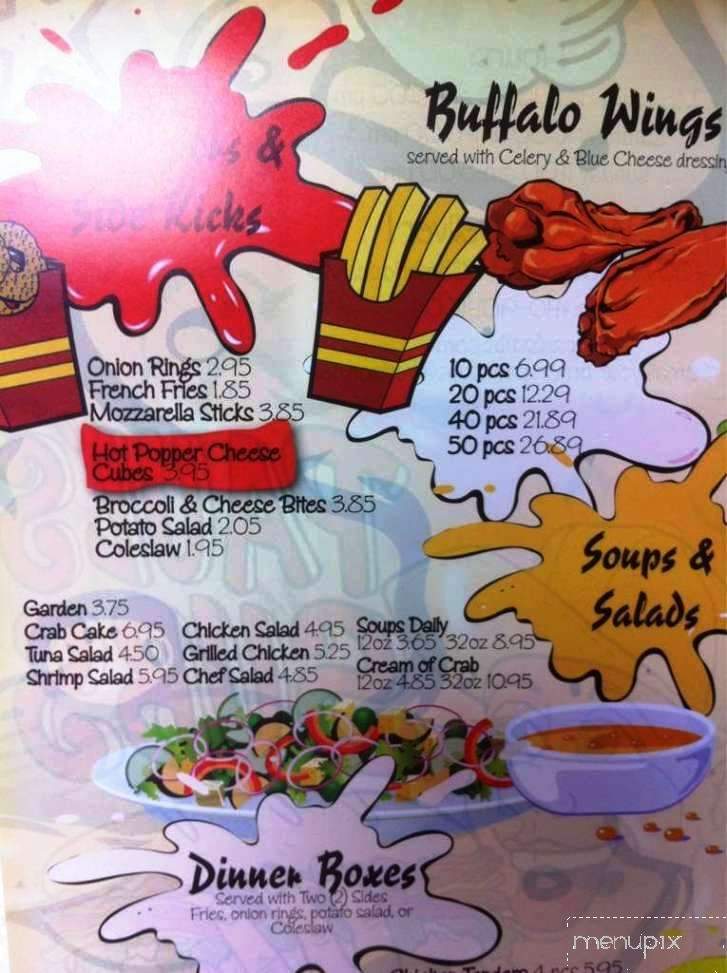 Paul's Subs - Cambridge, MD menu_pic