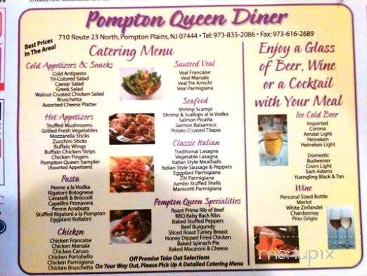 Pompton Queen Diner & Restaurant - Pompton Plains, NJ menu_pic