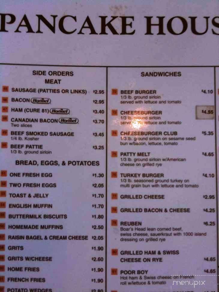 Pancake House Golden Nugget - Dayton, OH menu_pic