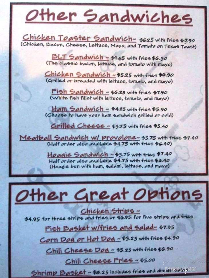 Pass Key Restaurant - Pueblo West, CO menu_pic