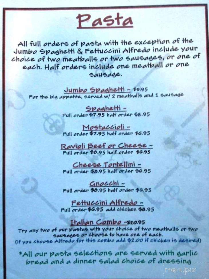 Pass Key Restaurant - Pueblo West, CO menu_pic