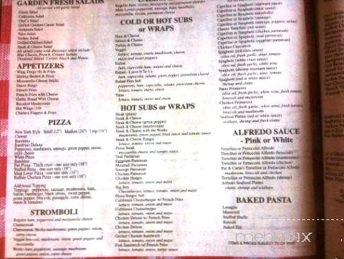 Pat & Carla's Italian Eatery - Chambersburg, PA menu_pic