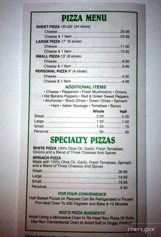/3236591/Rozs-Pizzeria-Cheektowaga-NY - Cheektowaga, NY