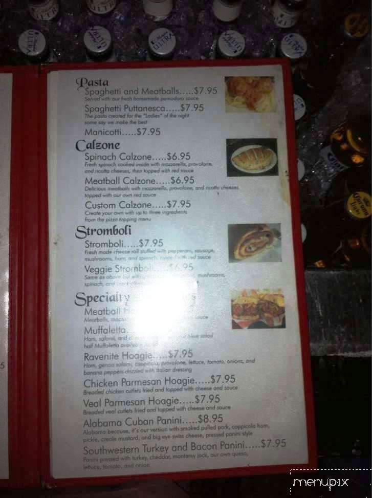Ravenite Pizzeria - Fairhope, AL menu_pic