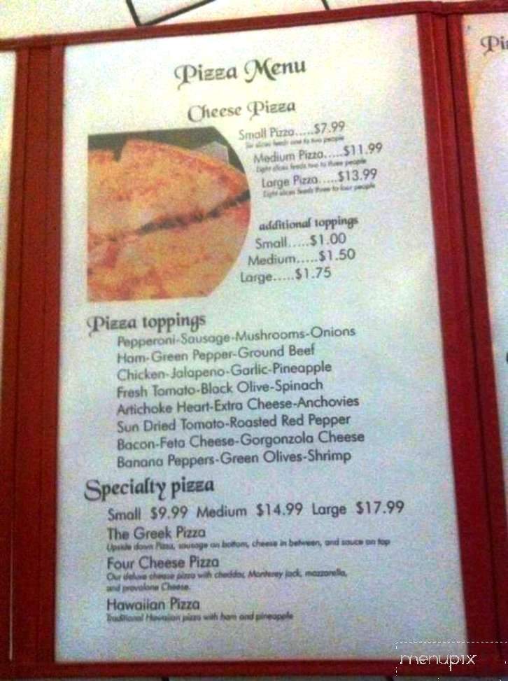 Ravenite Pizzeria - Fairhope, AL menu_pic