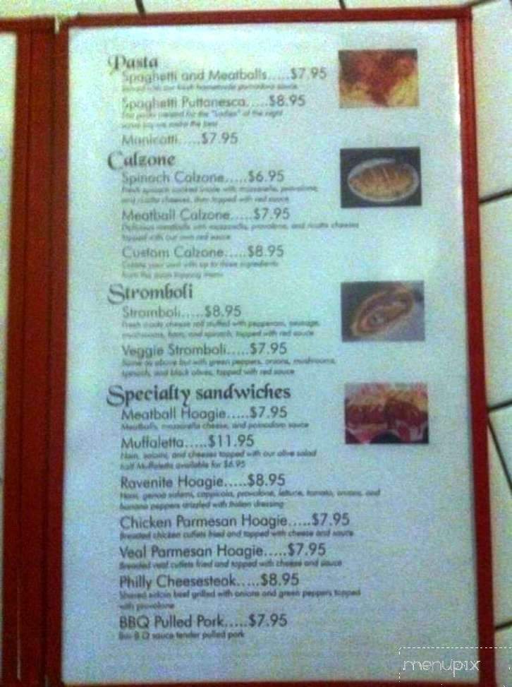 Ravenite Pizzeria - Fairhope, AL menu_pic
