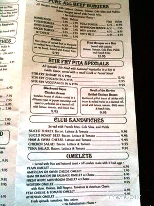 Riverside Cafe - St Marys, GA menu_pic