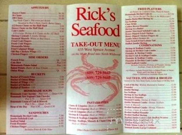 /3003720/Ricks-Seafood-House-North-Wildwood-NJ - North Wildwood, NJ