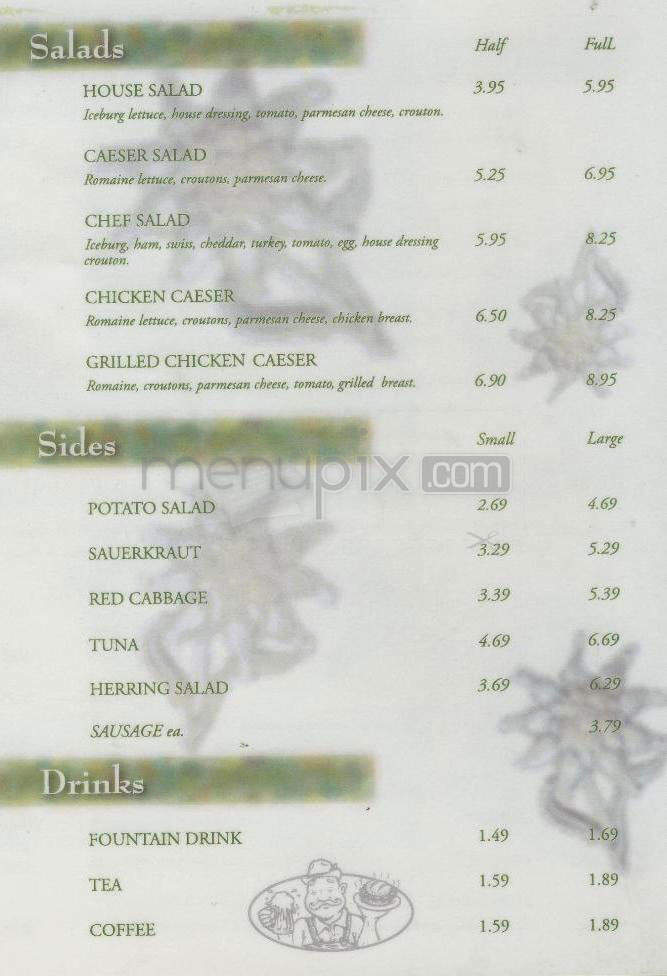 European Deli - Goleta, CA menu_pic