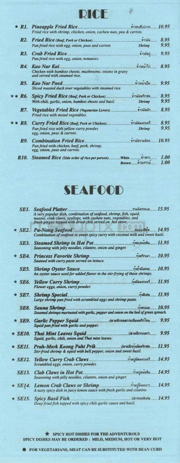 Galanga Thai Restaurant - Santa Barbara, CA menu_pic