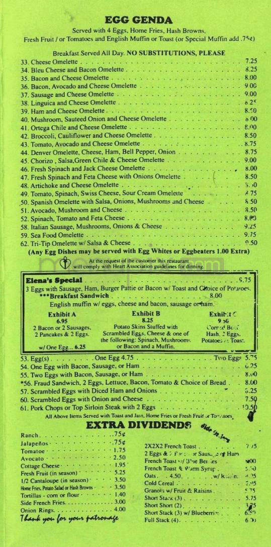 Judge For Yourself Cafe - Santa Barbara, CA menu_pic