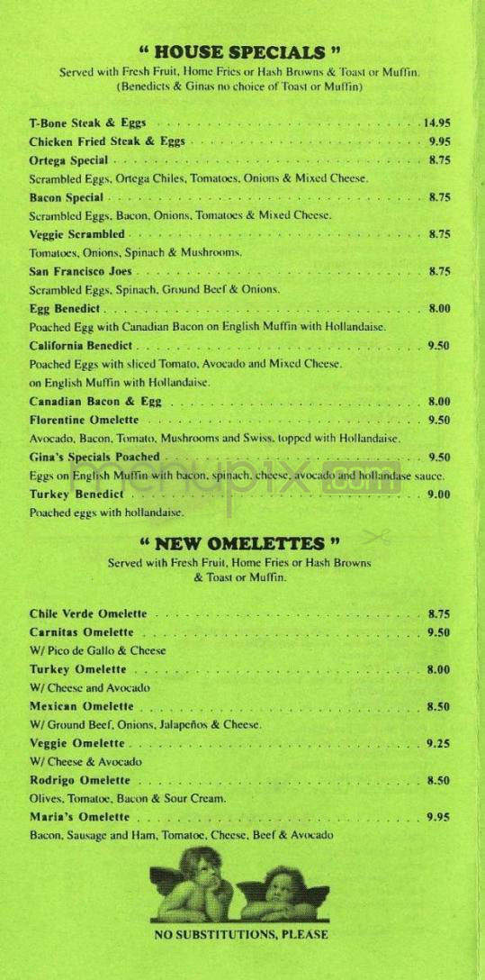 Judge For Yourself Cafe - Santa Barbara, CA menu_pic