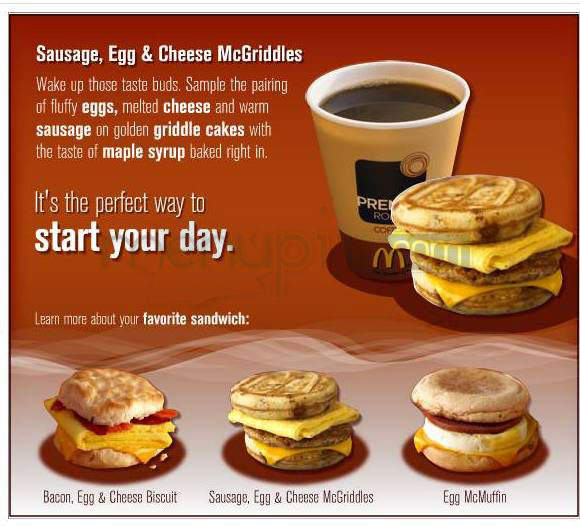 McDonald's - Goleta, CA menu_pic