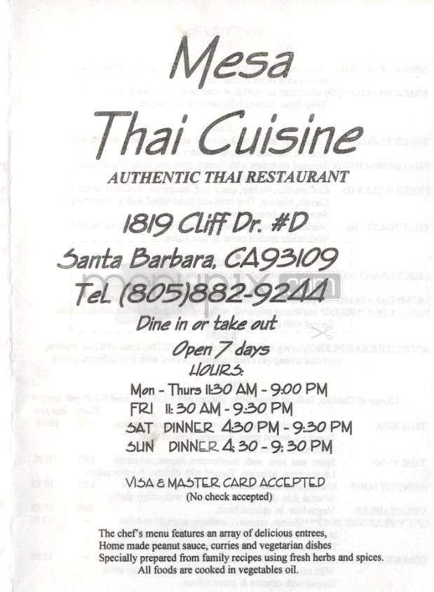 /338444/Meun-Fan-Thai-Cafe-Santa-Barbara-CA - Santa Barbara, CA