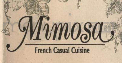 Mimosa - Santa Barbara, CA menu_pic