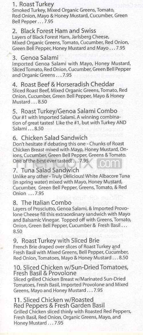 Pascucci - Santa Barbara, CA menu_pic